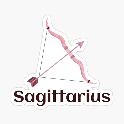 Sagittarius Sticker, Sagittarius Zodiac Sign, Libra And Sagittarius, Sign Sticker, Sagittarius Zodiac, Zodiac Sagittarius, Cool Stickers, Glossier Stickers, Printable Stickers