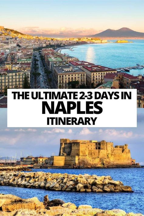 Planning to visit Naples? Make sure to check out this itinerary to ensure your time in this Italian city is a great one! Naples Itinerary, Napoli Italy, Italian City, Cities In Italy, Italian Culture, Naples Italy, Italian Language, Famous Landmarks, International Travel