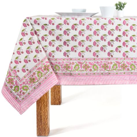 PRICES MAY VARY. HANDMADE RECTANGULAR TABLECLOTH: A rectangular block print tablecloth merges French aesthetics with intricate block printing patterns, resulting in a luxurious cultural fusion. This blend effortlessly integrates block print elements into French art, fashion, and design, elevating the overall aesthetic appeal. DESIGN AND ART: Made of 100% cotton, artisans meticulously hand-drawn and engraved designs onto wooden blocks before hand-printing every inch, creating an elegant tableclot Farmhouse Thanksgiving, Patio Indoor, Fall Tablecloth, Outdoor Farmhouse, Spring Kitchen, Elegant Tablecloth, Farmhouse Boho, Festive Holiday Decor, Spring Table