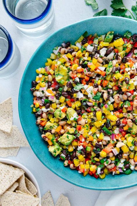 Allergen-Friendly Cowboy Caviar Best Cowboy Caviar Recipe, The Best Cowboy Caviar, Cowboy Caviar Recipe, Taco Wraps, Caviar Recipes, Cowboy Caviar, Red Onion Relish, Onion Relish, Spanish Onion