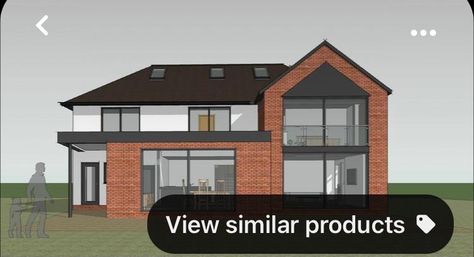 Double Storey Extension, 1930s House Extension, Rear Extension Ideas, Wraparound Extension, 1930s Semi Detached House, Small House Extensions, Victorian House Renovation, Double Extension, Conservatory Extension