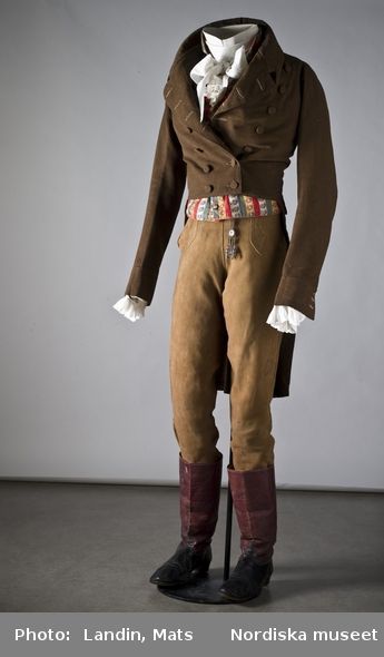 Regency Era (1800-1820) Men's Suit | Vintage Men's Fashion | Pinterest 19th Century Men, Brown Wool Coat, 1830s Fashion, Outfit Suit, Regency Era Fashion, 1800s Fashion, Regency Fashion, Vintage Man, 19th Century Fashion