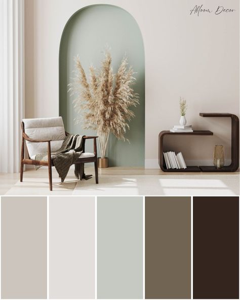 Grey And Mint Color Palette, Home Interior Design Color Schemes, Cool Colour Palette Interiors, Colour Schemes For Bedroom, Living Room Colors Combinations, Mint Green Color Palette Colour Schemes, Mint Pallete Color, Living Room Colour Combination Ideas, Color Palettes Living Room