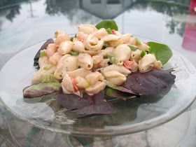 Shrimp Macaroni Salad With Old Bay, Old Bay Shrimp Pasta Salad, Old Bay Shrimp Salad, Bay Shrimp Salad, Shrimp And Pasta Salad, Shrimp Macaroni Salad, Old Bay Shrimp, Shrimp And Pasta, Shrimp Pasta Salad