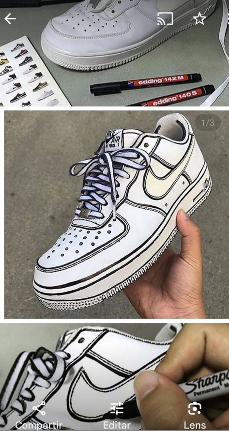 Cartoon Painted Shoes, Cartoon Sneakers, Sneaker Ideas, Custom Sneakers Diy, Painted Nikes, Custom Painted Shoes, Custom Shoes Diy, Diy Sneakers, Nike Shoes Air Force