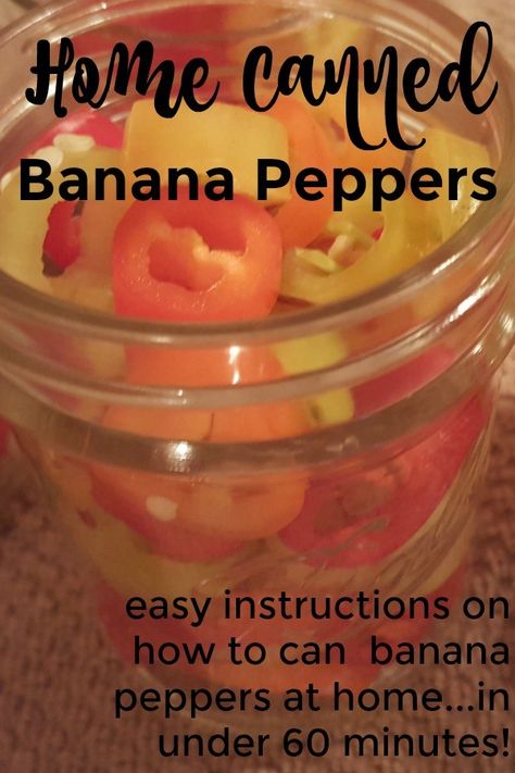 Canned Sweet Pepper Recipes, How To Can Banana Pepper Rings, Canned Banana Peppers, Pickle Peppers, Cowgirl Kitchen, Canning Hot Peppers, Canning Veggies, Fall Canning, Pickled Sweet Peppers