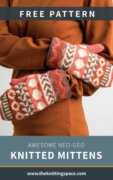 Hand Knit Mittens Free Pattern, Double Knit Mittens Free Pattern, Norwegian Knitting Pattern Free, Fair Isle Mittens Pattern Free, 2 Needle Mittens Free Pattern, Free Mitten Knitting Patterns, Knitting Mittens Pattern Free, Daily Winter Outfits, Knitting Mittens