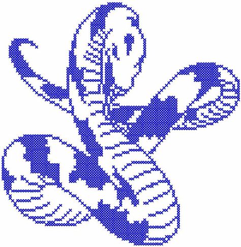 Snake Cross Stitch Pattern Free, Snake Cross Stitch Pattern, Snake Pixel Art, Snake Cross Stitch, Image Pixel Art, Cross Stitch Free, Animal Cross Stitch Patterns, Beaded Cross Stitch, Cute Cross Stitch