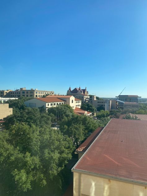 UAC view. Txst san marcos texas San Marcos Texas, College Vision Board, Fun Aesthetic, Texas State University, Texas State, College Life, State University, Dream Big, Mood Board