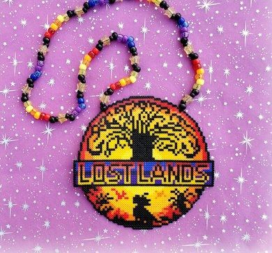 Lsdream Perler Pattern, Electric Forest Perler, Edm Perler Bead Patterns, Edm Perler, Pearler Bead Patterns Rave, Rave Perler Pattern, Lost Lands Perler, Lost Lands Kandi, Rave Perler