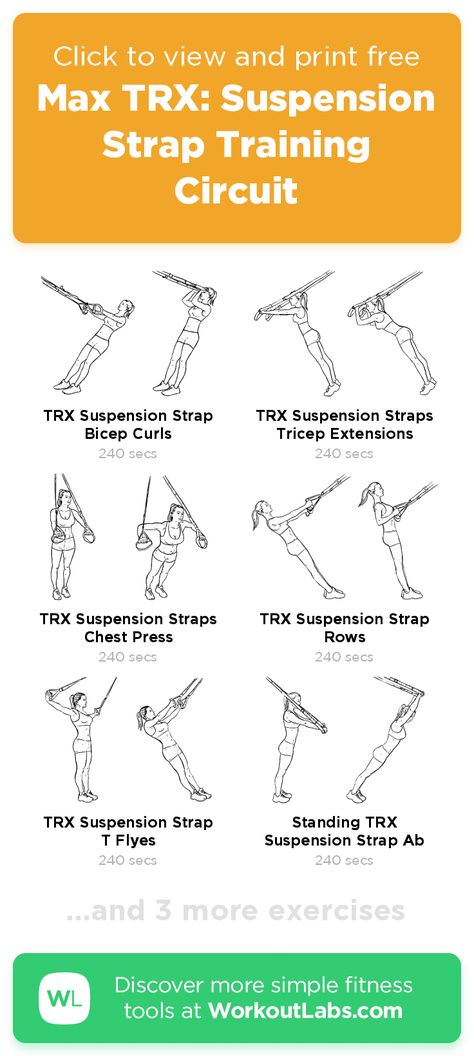 Suspension Strap Workout, Trx Arms Workout For Women, Trx Upper Body Workout For Women, Trx Arms Workout, Trx Workouts For Women Arms, Trx Arm Workouts For Women, Trx Arm Workout, Full Body Trx Workout, Trx Upper Body Workout