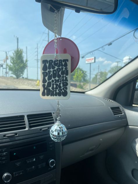 car air freshener accessory for mirror Aesthetic Car Freshener, Air Freshener Aesthetic, Car Mirror Accessories, Ice Cream Car, Mirror Car Accessories, Air Freshener Car, Car Things, Girly Car Accessories, Car Deco