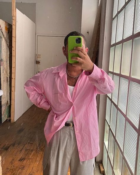 sam youkilis on Instagram: "nyc for a week" Sage Green And Pink Outfit, Green And Pink Outfit, Sage Green And Pink, Inspo Board, Green And Pink, Pink Outfit, Shirt Outfit, Sage Green, Shirt Blouses