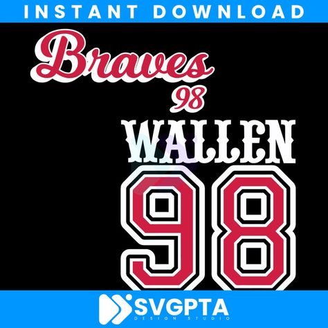 98 Braves Wallen SVG Western Cowboy Music SVG Digital File *THIS LISTING IS FOR A DIGITAL DOWNLOAD ONLY, NO PHYSICAL ITEMS WILL BE SHIPPED 98 Braves Wallen SVG Western Cowboy Music SVG Digital File INSTANT DOW... Check more at https://svgpta.com/listing/98-braves-wallen-svg-western-cowboy-music-svg-digital-file-svg050723t010/ Wallen Svg, 98 Braves, Svg Western, Music Svg, Western Cowboy, Design Crafts, Digital Files, Physics, Cowboy