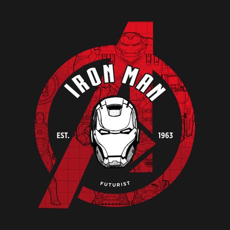 Check out this awesome 'Iron+Avenger' design on @TeePublic! Iron Man T Shirt Design, Iron Man T Shirt, Iron Man Tshirt Design, Iron Man Design, Avengers Design, Kapten Marvel, Iron Man Logo, Marvel Design, Iron Man Shirt