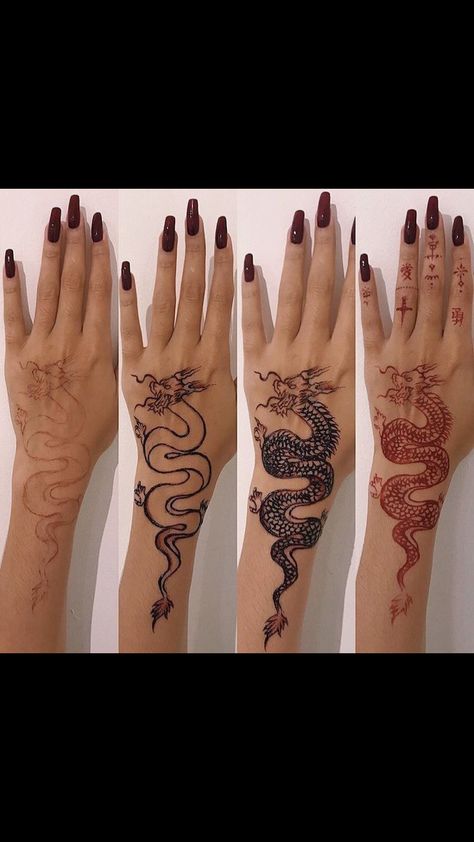 Anime Henna Designs, Henna Tato, Rose Mehndi Design, Mehndi Design Video, Hanna Tattoo, Arm Henna, Mehndi Hands, Cool Henna, Cool Henna Designs