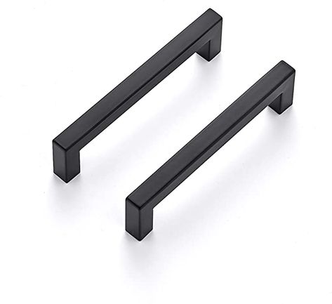 Ravinte 30 Pack 5 Inch Kitchen Square Cabinet Handles Matte Black Cabinet Pulls Black Drawer Pulls Kitchen Cabinet Hardware Kitchen Handles for Cabinets Cupboard Handles Drawer Handles - - Amazon.com Matte Black Cabinet Pulls, Black Cabinet Pulls, Drawer Pulls Kitchen, Black Kitchen Handles, Drawer Pulls Kitchen Cabinets, Black Cabinet Handles, Square Cabinet, Black Drawer Pulls, Kitchen Drawer Pulls