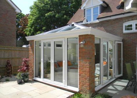 Traditional Edwardian Conservatory with Livin Room in Chinnor, Oxon Exterior Conservatory, Old Conservatory Revamp, All Glass Conservatory, Conservatory With Solid Roof, Edwardian Conservatory, Conservatory Living Room, Krohn Conservatory, Lean To Conservatory, Modern Conservatory