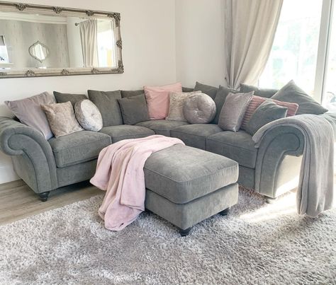 Sofa Club (@sofaclub.uk) • Instagram photos and videos Silver Sofa, Grey Sofa Living Room, Narrow Living Room, Gorgeous Sofas, Living Room Decor Cozy, Living Room Spaces, Luxury Sofa, Living Room Inspo, Living Room Grey