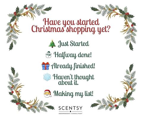 Scentsy Christmas 2024, Scentsy Questions, Scentsy Christmas Game, Scentsy Holiday Party, Scentsy Christmas Party, Scentsy Hacks, Scentsy Fall Winter 2022, Weeks Till Christmas, Scentsy Gift Ideas