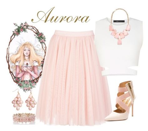 "Aurora" by violetvd ❤ liked on Polyvore featuring Disney, Ted Baker, BCBGMAXAZRIA, Kendra Scott, Oasis and H&M Disney Princess Inspired Outfits, Disney Character Outfits, Disney Aurora, Disneybound Outfits, Princess Inspired Outfits, Disney Princess Outfits, Disney Themed Outfits, Cute Disney Outfits, Disney Inspired Fashion