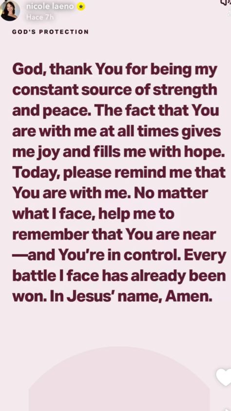 Not mine!(But credits to Nicole Laeno for showing us this in her Snapchat stories!) Motivational Bible Quotes, Psalm 91 Prayer, Catholic Prayers Daily, Blessings From God, Prayer Guide, Nicole Laeno, Prayers Quotes, Prayer List, God And Jesus