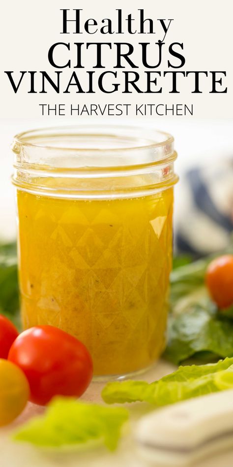 Orange Vinegrette Dressing, Orange Citrus Vinaigrette, Orange Juice Salad Dressing Recipe, Orange Juice Salad Dressing, Venigret Salad Dressing, Vinegrette Recipes, Citrus Vinegarette, Healthy Dressings For Salads, Vinegrette Recipe