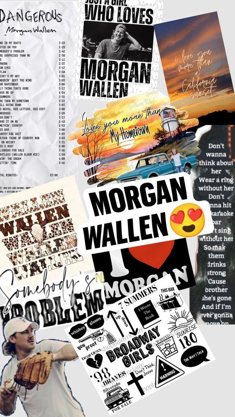 Morgan WALLEN😻😻 Best Country Singers, Country Birthday, Country Quotes, Morgan Wallen, Cute N Country, Poster Ideas, Music Wallpaper, Cool Countries