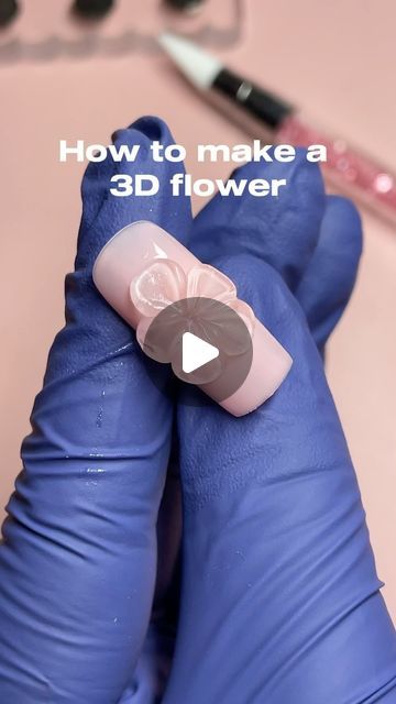 How To Make A Flower On Nails, How To Make 3d Flowers On Nails, How To Do 3d Flowers On Nails, Flower 3d Nails, 3d Flowers Nails, Nails 3d Flowers, 3d Flower Nails, 3d Flowers, July 25