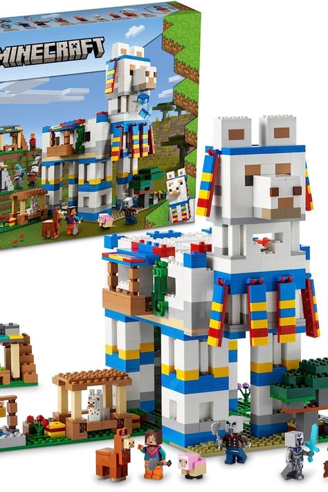 Minecraft Lego Ideas, Minecraft Lego Sets, Minecraft Gifts, Minecraft Lego, Minecraft Village, Minecraft Toys, Battle Robots, Lego Kits, Lego City Sets