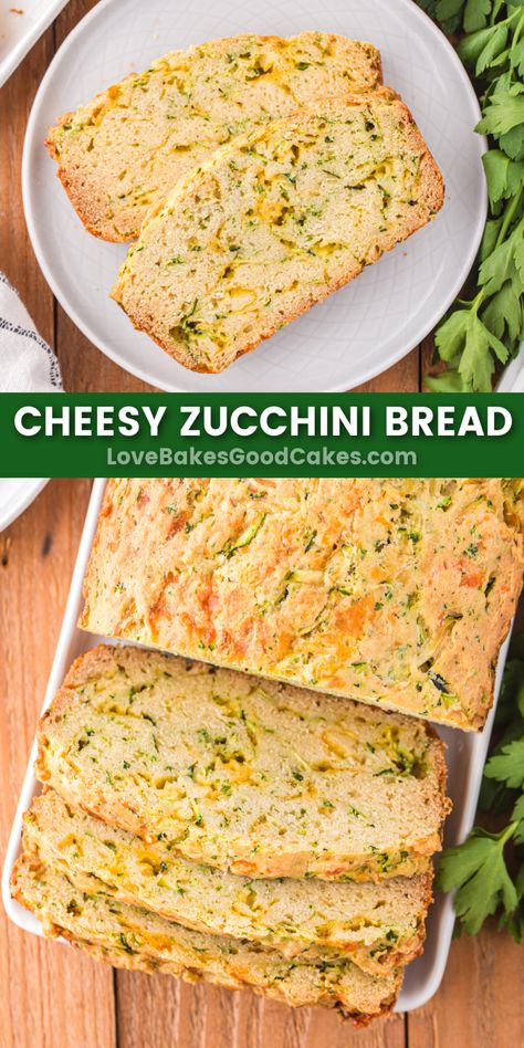 Cheesy Zucchini Bread Zucchini Jalapeno Recipes, Cheesy Zucchini Bread, Creamy Chicken Rice Casserole, Extra Zucchini, Creamy Chicken Rice, Healthy Breads, Best Zucchini Recipes, Best Homemade Bread Recipe, Creamy Chicken And Rice