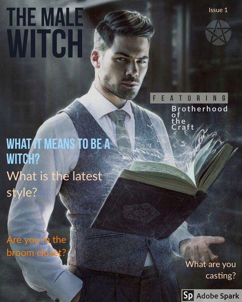 Male Witch Masculine Witch, Boy Witch Aesthetic, Male Witches, Male Witch Aesthetic Fashion, Male Witch Art, Aesthetic Clothes Men, How The Universe Works, Male Witch, Witches Altar