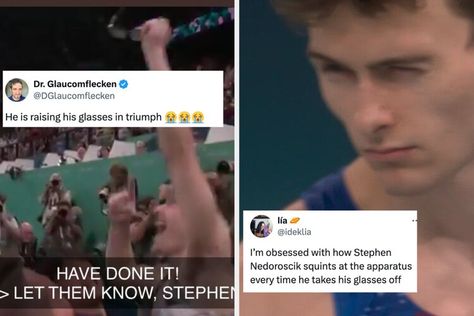 Just 28 Great Tweets About Steve, The Nerdy Pommel Horse Guy — BuzzFeed Paris Summer, Olympic Team, Funniest Memes, Summer Olympics, Team Usa, Dancing With The Stars, Buzzfeed, Paris France, Gymnastics