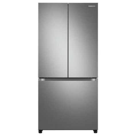 33 in. wide Smart Counter Depth 3-Door French Door Refrigerator is seamlessly designed for a modern, built-in look. Stay connected anywhere, anytime using the SmartThings App. The fingerprint resistant French Refrigerator, Samsung Refrigerator French Door, Counter Depth French Door Refrigerator, Smart Refrigerator, Counter Depth Refrigerator, Stainless Steel Counters, Door Alarms, Freezer Storage, Frosé