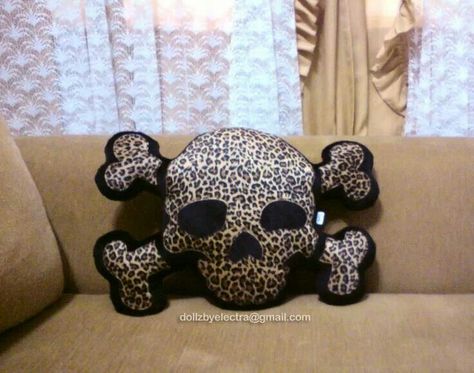 pillow Skull Pillow, Opening Soon, Online Store, Couch