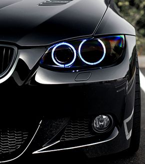 Watching you... BMW 3 Series Car Eyes, E60 Bmw, E90 Bmw, Ac Schnitzer, Bmw Engines, Bmw Love, Bmw E90, Koenigsegg, Angel Eyes