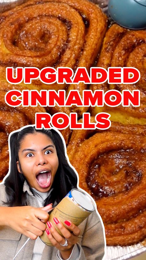 BuzzFeed Food on Twitter: "You HAVE to try this hack to get the BEST cinnamon rolls! https://t.co/VBY6kzt3WG" / Twitter Tube Cinnamon Roll Hacks, Pilsbury Cinammon Rolls Hack, Store Bought Cinnamon Rolls Hacks, Canned Cinnamon Roll Hacks, Cinnamon Roll Hacks Canned, Cinnamon Roll Hack, Orange Cinnamon Rolls, The Best Cinnamon Rolls, Best Cinnamon Rolls