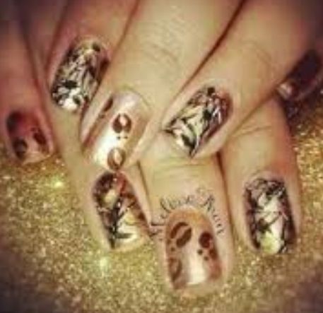 Country Girl Nails, Hunting Nails, Camouflage Nails, Deer Tracks, Camo Nails, Country Nails, Polish Design, Case Ideas, Girls Nails