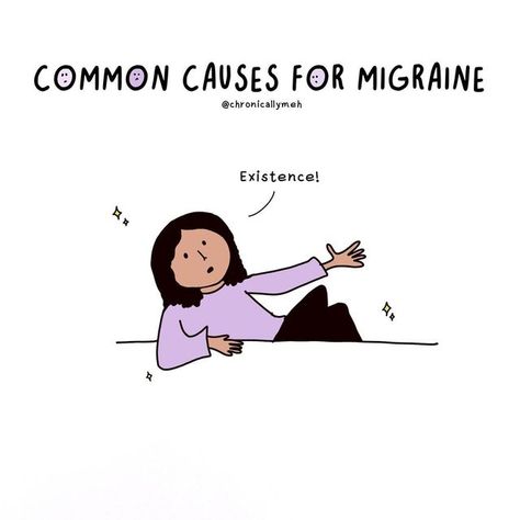 Shruti | Migraine and Mental Health Advocate on Instagram: "Am I right or am I right? #migraine #migraineawareness #migrainewarrior #migrainelife #chronicmigraine" Migraine Funny Quotes, Chronic Migraines Quotes, Migraine Aesthetic, Migraine Meme, Headache Humor, Migraine Quotes, Migraine Humor, Migraine Art, Forward Head Posture Exercises