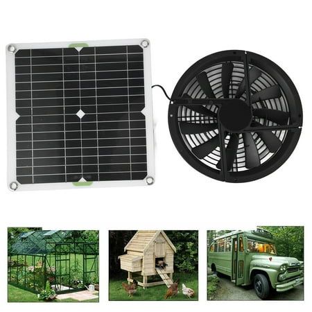 Chicken Coop Greenhouse, Solar Tent, Solar Powered Fan, Mini Solar Panel, Small Chicken Coops, Solar Fan, Greenhouse Shed, Greenhouse Plans, Portable Solar Panels