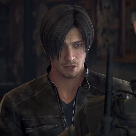 Resident Evil Vendetta, Pfp Grunge, Fictional Character Crush, Resident Evil Leon, Icons Pfp, Cute Games, Resident Evil, Cute Pictures, Video Games