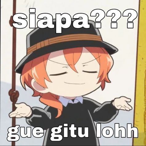 chuuya Stiker Random, Bungou Stray Dogs Characters, Anime Stickers, Cartoon Jokes, Meme Faces, Good Night Quotes, Dog Memes, Drawing Poses, Bungo Stray Dogs