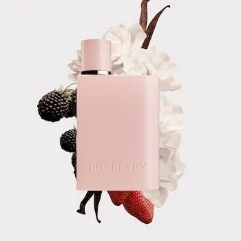 Her Elixir Eau de Parfum Intense - BURBERRY | Sephora Libra Ascendant, Burberry Her Elixir, Her Elixir, Burberry Her, Burberry Perfume, The Perfume Shop, Pink Bottle, Strawberry Milkshake, Burberry Brit