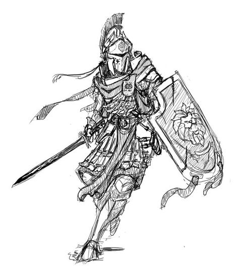 Shield Drawing, Knight Drawing, Armor Drawing, Warrior Drawing, Heroic Fantasy, Armadura Medieval, Knight Art, Fantasy Armor, Fantasy Concept Art