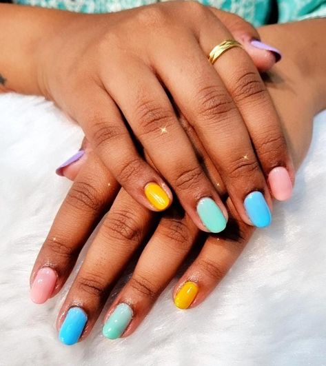 Holi Inspired Nails Holi Nails, Colorful Nails, Inspired Nails, Nail Colors, Nails, Color, Colourful Nails