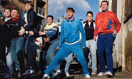 The Firm film still Soccer Hooligans, Football Hooliganism, Football Casual Clothing, 80s Mens Fashion, 1980s Men, Skinhead Fashion, Fashion Collection Inspiration, Ultras Football, Football Casuals