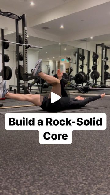 Sean McGuinness on Instagram: "Develop a rock-solid core using this straightforward progression.

When it comes to core training, focus on four key movements in your routine:

1. Anti-extension exercise I.e Deadbug 
2. Sit-up/crunch motion
3. Side bend movement
4. Rotation movement

The anti-extension movement targets both outer and inner core muscles, helping to maintain a straight back during lifts and prevent overextension.

Try this progression for a powerful anti-extension exercise, starting from step 1 and advancing.

Remember, the key to these movements is to brace your core muscles inward and maintain downward pressure on the ground.

(If your lower back is lifting up and you struggle to maintain downward pressure, simply go back a step)."" Core Training, Straight Back, Solid Core, Inner Core, Core Muscles, Rock Solid, Sit Up, Core Workout, Lower Back