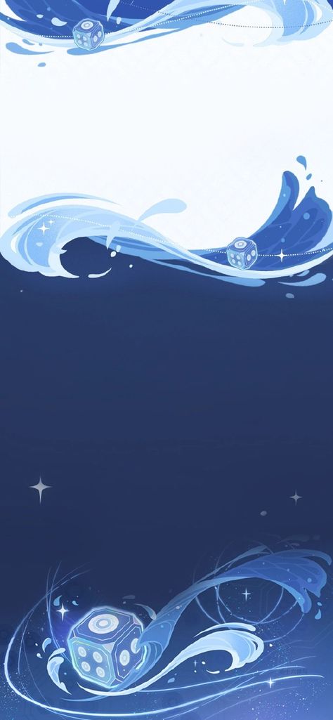 1/2 Lockscreen Liyue Aesthetic Wallpaper, Blue Anime Lockscreen, Background Ocean Aesthetic, Genshin Themed Wallpaper, Subtle Lockscreen, Subtle Genshin Wallpaper, Yelan Wallpaper Theme, Themed Phone Ideas, Venti Background