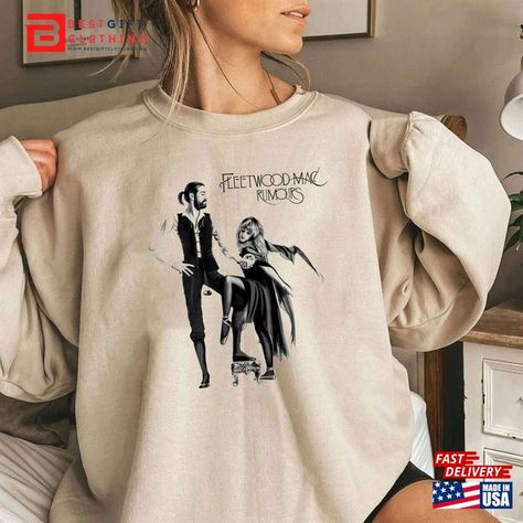 Dancing Rumours T-Shirt Fleetwood Mac Tour 2023 Sweatshirt Check more at https://bestgiftclothing.com/product/dancing-rumours-t-shirt-fleetwood-mac-tour-2023-sweatshirt/ Fleetwood Mac Sweatshirt, Fleetwood Mac Merch, Hoodie Ideas, Fleetwood Mac, Birthday Gift Ideas, Christmas List, Dancing, Mac, Gift Ideas