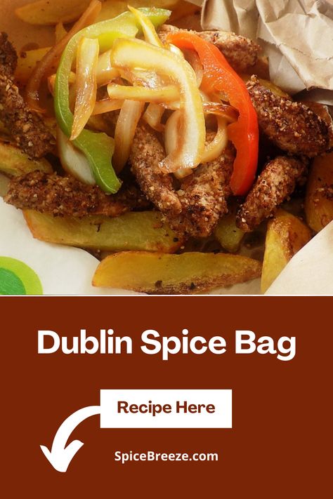 Irish Spice Bag Recipe, Spice Bag Recipe, Spice Bags, Chicken And Fries, Juicy Fried Chicken, Spice Bag, Chinese Five Spice, Sell Ideas, Five Spice